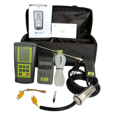 Rechargeable Combustion Efficiency Analyzer Kit
