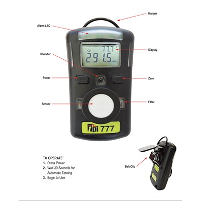 Personal CO Monitor