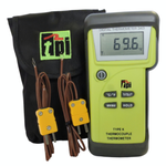 Dual Input K-Type Thermometer with 2 ea GK13M probes