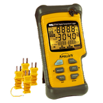 Quad Input Digital Thermometer (Type K,J & T) C/W Logging Software